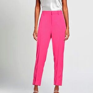 Zadig & Voltaire Vibrant Pink Straight-Leg Trousers